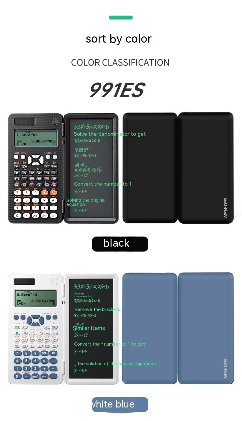 折りたたみ式科学計算機 手書きタブレット 学習機能計算機