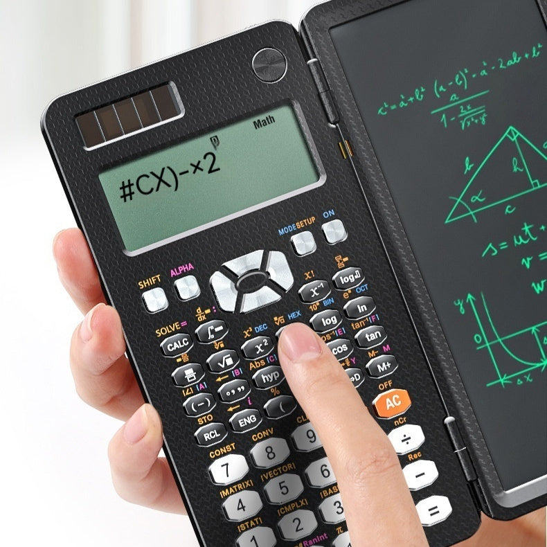 折りたたみ式科学計算機 手書きタブレット 学習機能計算機