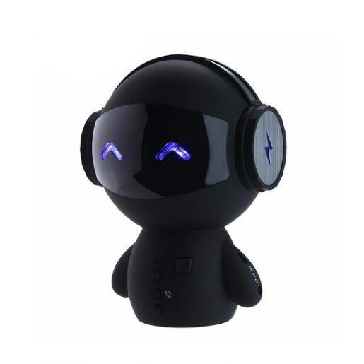 かわいいミニロボットスピーカー Bluetooth