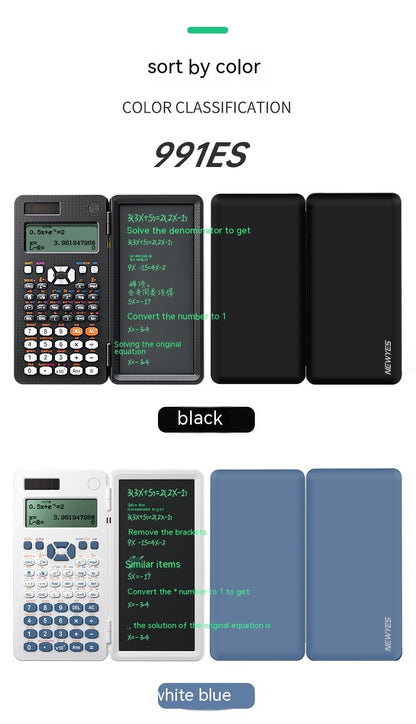折りたたみ式科学計算機 手書きタブレット 学習機能計算機