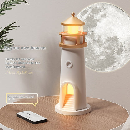 Lighthouse Night Light Moonlight Atmosphere Sleeping Light Creative Ornament