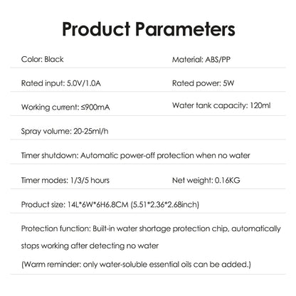 フレームアロマセラピーマシン、ミニエア加湿器、ポータブルアロママシン、USB式エッセンシャルオイルディフューザー