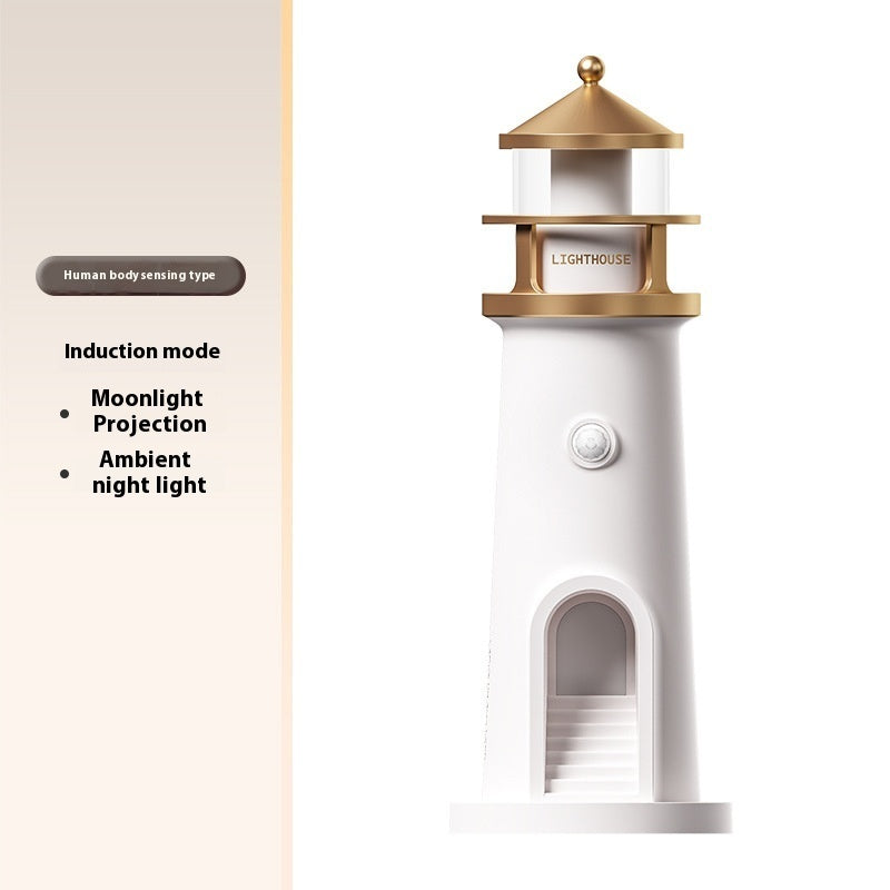 Lighthouse Night Light Moonlight Atmosphere Sleeping Light Creative Ornament