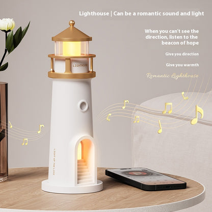 Lighthouse Night Light Moonlight Atmosphere Sleeping Light Creative Ornament
