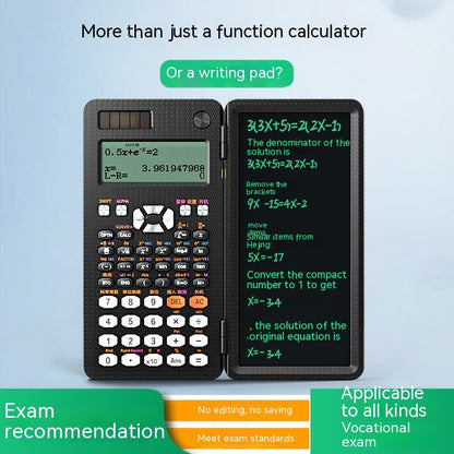折りたたみ式科学計算機 手書きタブレット 学習機能計算機